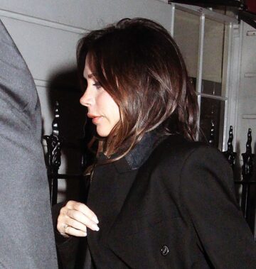 Victoria And David Beckham Night Out London