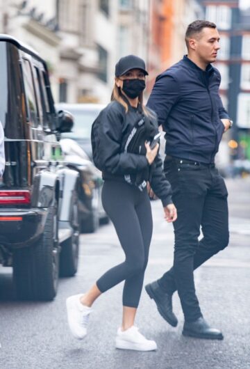 Victoria Beckham Out Shopping Dover Street London