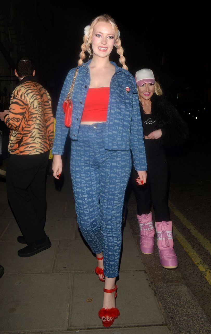 Victoria Clay And Alexis Knox Arrives Charli Xcx S Crash Album Launch Party London