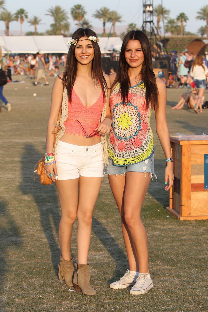Victoria Justice And Her Sister