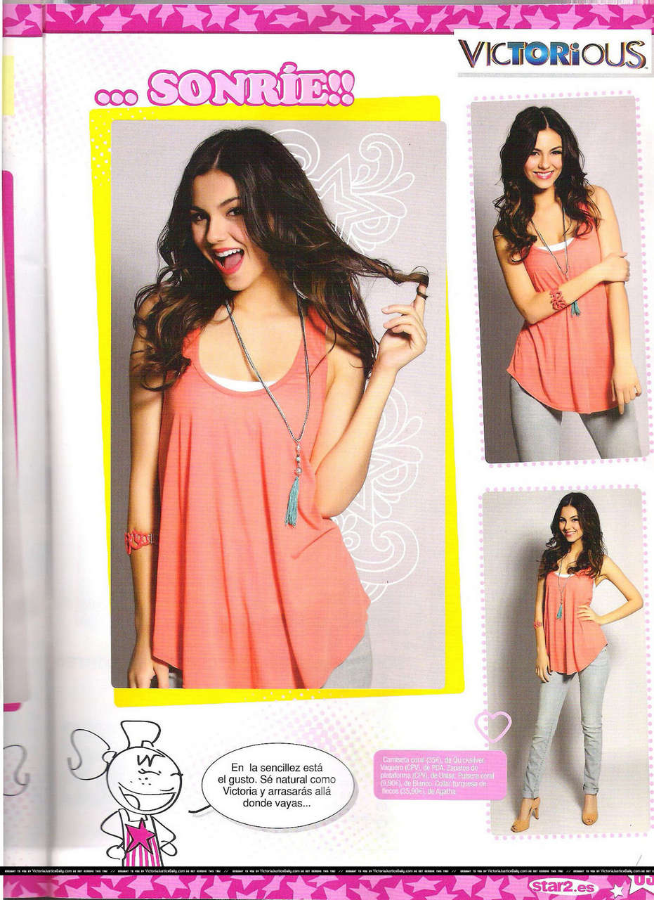 Victoria Justice Star2 Magazine Spain April 2012 Issue