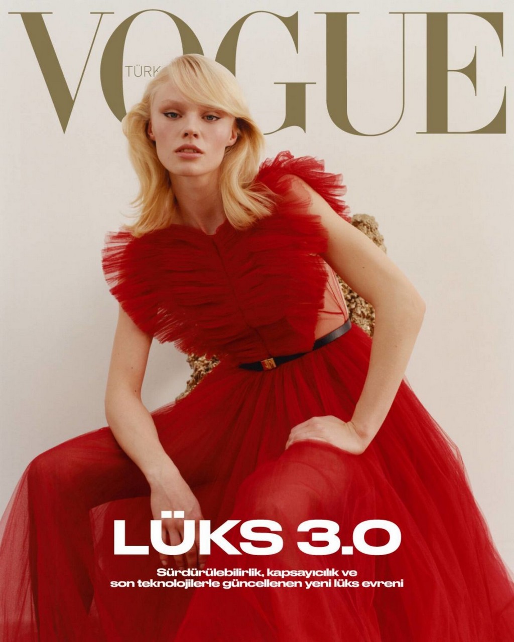 Vilma Sjoberg For Vogue Magazine Turkey December