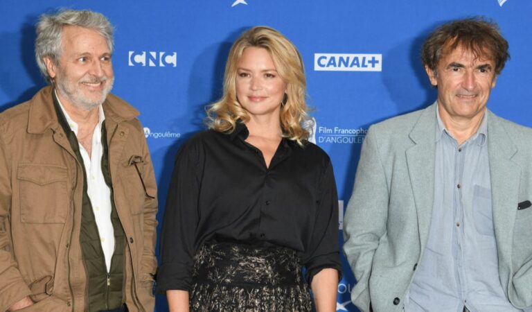 Virginie Efira Adieu Les Cons Photocall 2020 Angouleme French Speaking Film Festival (4 photos)