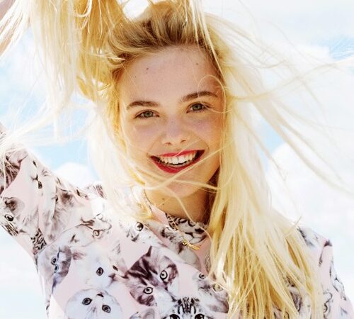 Wearyvoices Elle Fanning By Michael Hauptman (2 photos)