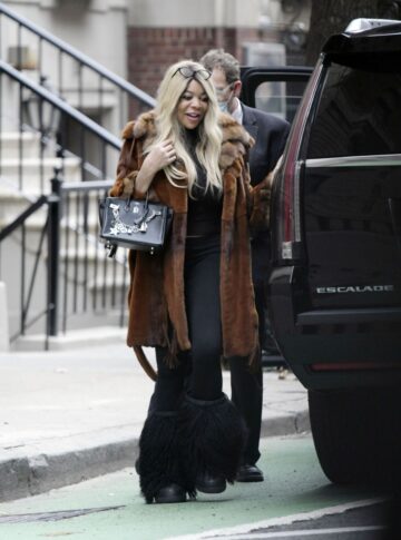Wendy Williams Out With Her Son New York