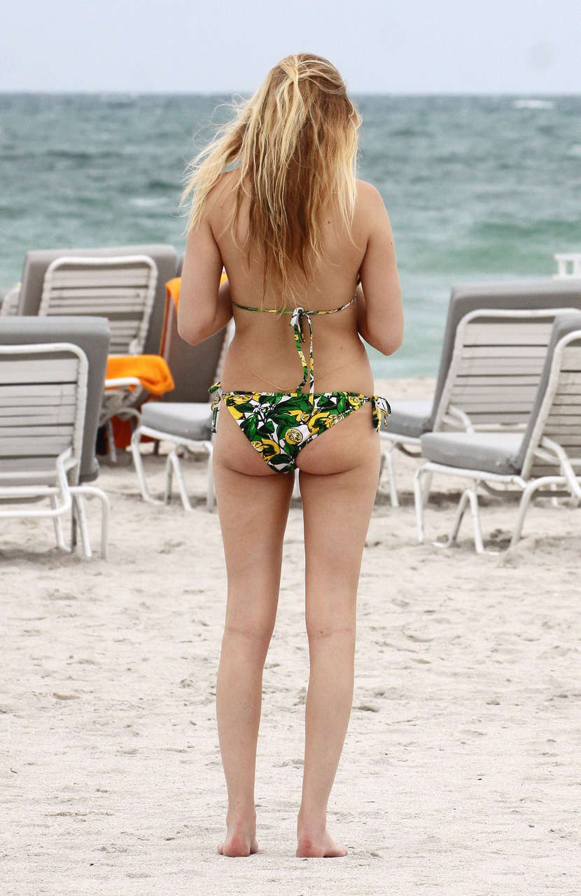 Whitney Port Bikini Candids Beach Miami