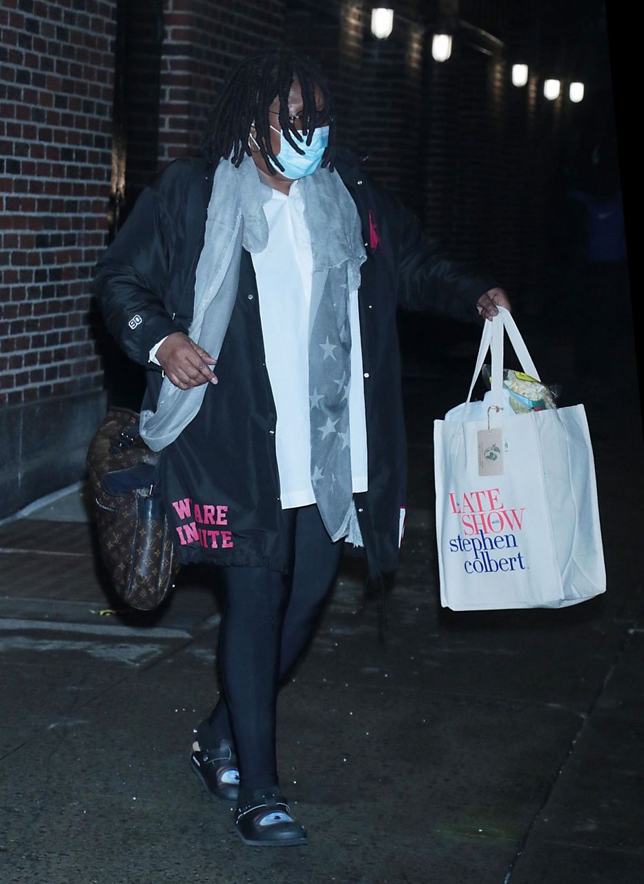Whoopi Goldberg Leaves Late Show With Stephen Colbert New York