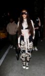 Winnie Harlow Arrives French Montana S Birthday Party Los Angeles