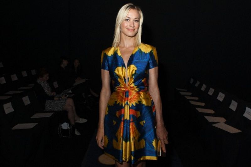 Yvonne Strahovski Mercedes Benz Fashion Week New York