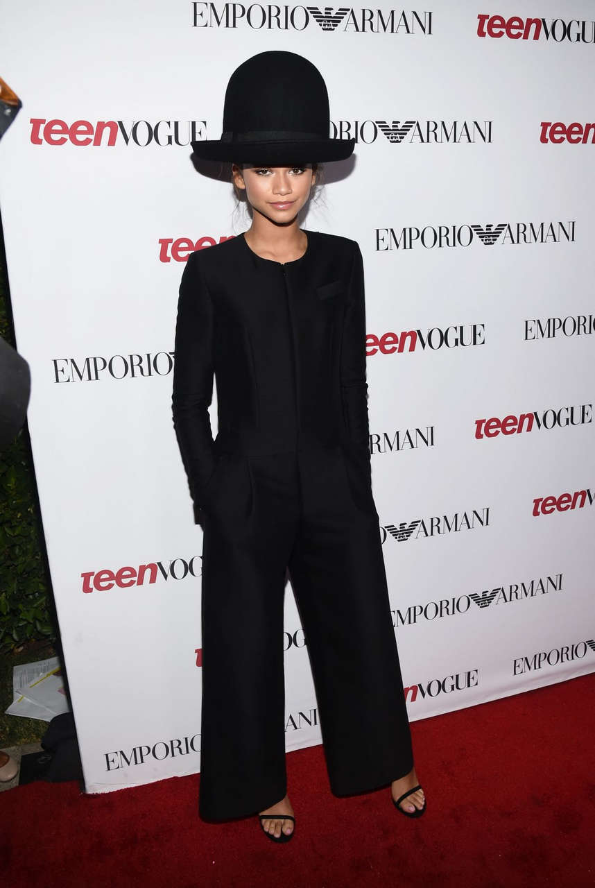 Zendaya Coleman 2014 Teen Vogue Young Hollywood Party Beverly Hills