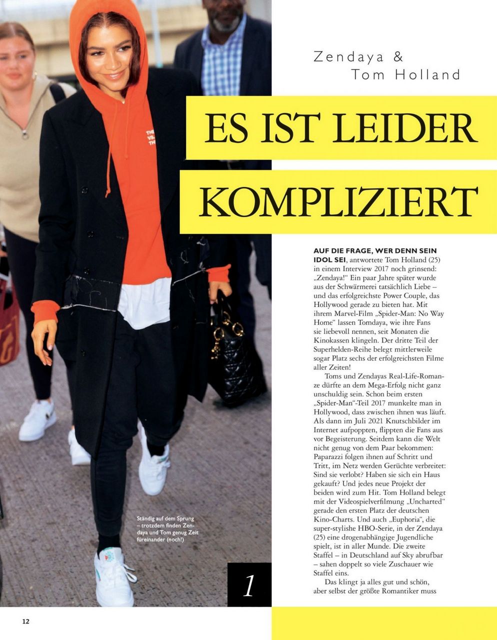 Zendaya Grazia Magazine Germany March
