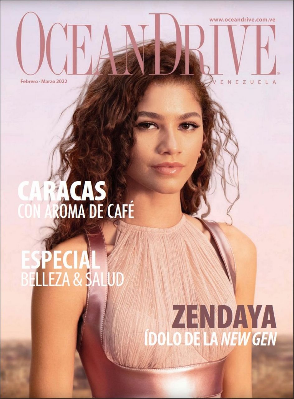 Zendaya Ocean Drive Magazine February March