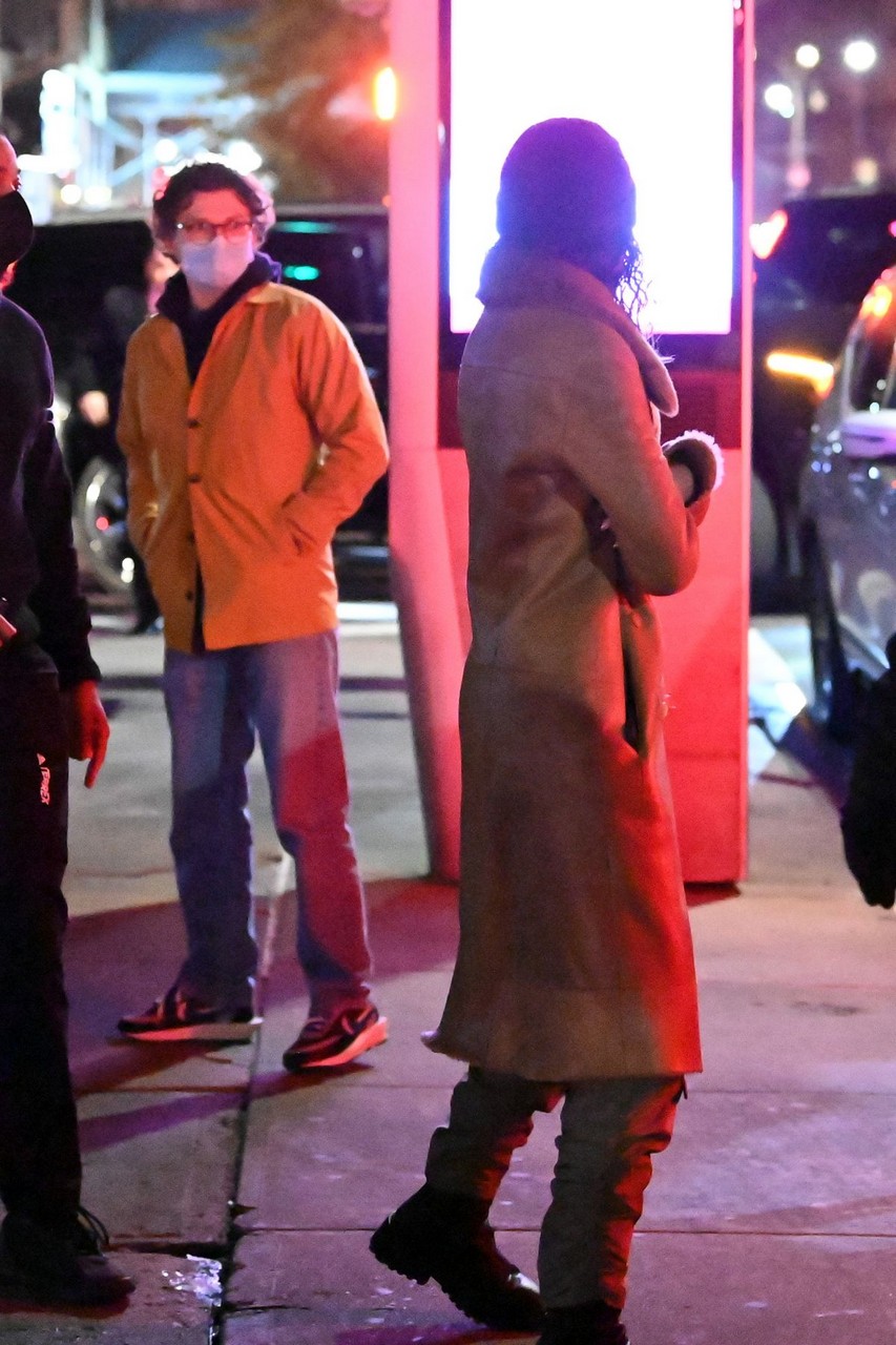 Zendaya Out For Dinner Date New York