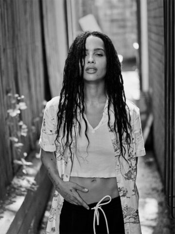 Zoe Kravitz By Gus Van Sant For I D Magazine