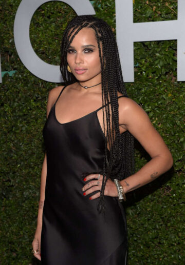 Zoe Kravitz Michael Kors Launch Claiborne Swanson Franks Young Hollywood