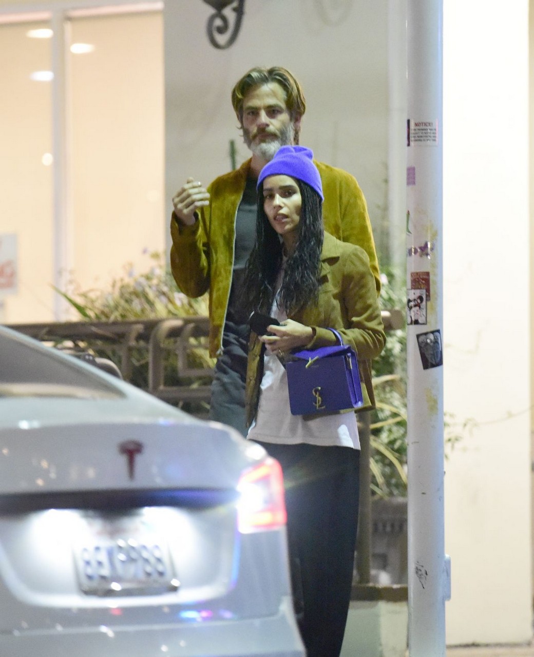 Zoe Kravitz Out For Sushi Los Angeles
