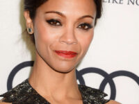 Zoe Saldana Audi Celebrates 2012 Golden Globe Awards West Hollywood