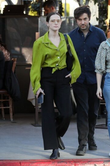 Zoey Deutch Out With Friends Beverly Hills
