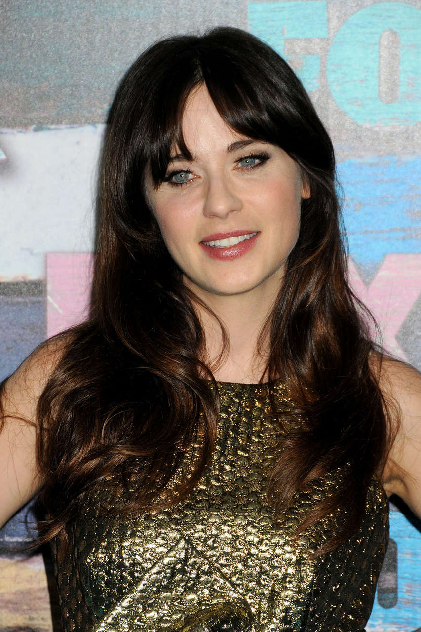 Zooey Deschanel Fox All Star Party West Hollywood